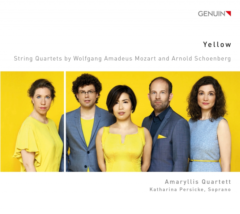 Amaryllis Quartett yellow cover